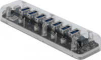 Delock 63264 USB 3.2 Gen 1 Hub (7+2 port) Szürke