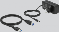 Delock 63263 USB 3.2 Gen 1 Hub (4+2 port) Szürke