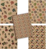 Pátria Design ECO Nature 40 lapos A4 kockás füzet többféle