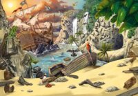 Ravensburger A kalóz kaland - 368 darabos exit puzzle