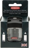 Derwent 2302332 Kétlyukú asztali hegyező - Fekete