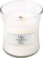 WoodWick White Teak gyertya, 85g