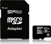 Silicon Power 32GB microSD Memóriakártya Adapterrel