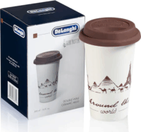 Delonghi DLSC057 300ml Termosz Utibögre - Fehér/Barna