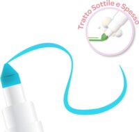 Crayola Super Tips pasztell filctoll készlet - Vegyes színek (12 db / csomag)