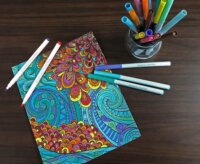 Crayola Super Tips pasztell filctoll készlet - Vegyes színek (12 db / csomag)