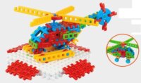 Gofri 94 darabos Helikopter építőjáték készlet