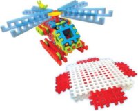 Gofri 94 darabos Helikopter építőjáték készlet
