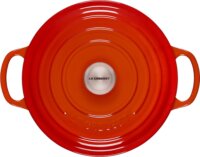Le Creuset Signature 28cm Öntöttvas főzőedény - Piros
