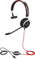 Jabra Evolve 40 MS Headset Fekete