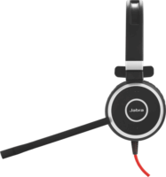 Jabra Evolve 40 MS Headset Fekete