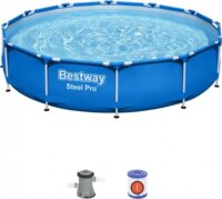 Bestway 56681 Steel Pro fémvázas kör alakú medence (366 x 76 cm)