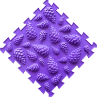 Ortho Puzzle: Ortopédiai masszázs szőnyeg Erdő szett (8 db)