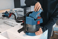 Bosch GAS 18V-10 L Akkumulátoros ipari porszívó (akku és töltő nélkül)