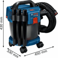 Bosch GAS 18V-10 L Akkumulátoros ipari porszívó (akku és töltő nélkül)