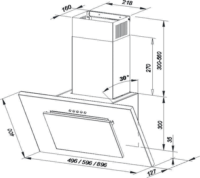 Maan Vertical-2 60 páraelszívó - Fehér