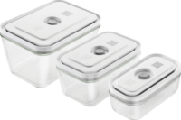 Zwilling Fresh & Save Vákuum Üveg ételtároló készlet (3 db)