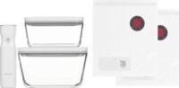 Zwilling Fresh & Save 2x Vákuum üveg doboz + 4x Vákuum tasak ételtároló készlet (6 db)