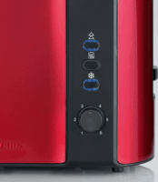 Severin AT 2217 Kenyérpirító - Piros/Fekete