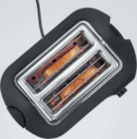 Severin AT 2217 Kenyérpirító - Piros/Fekete