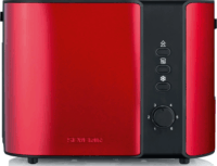 Severin AT 2217 Kenyérpirító - Piros/Fekete