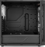 Sharkoon TG6M RGB Számítógépház - Fekete