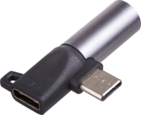 Akyga USB-C anya - USB-C apa + 3.5mm jack anya adapter