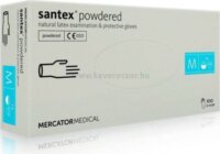 Santex Latex kesztyű M-es méret (100 db / doboz)