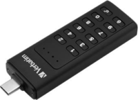 Verbatim 32GB Keypad Secure Pendrive USB-C 3.1 Pendrive - Fekete