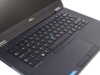 Dell Latitude E7470 Notebook Fekete (14" / Intel i5-6300u / 16GB / 128GB SSD) - Használt