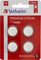 Verbatim 49533 Lithium CR2032 Gombelem (4db/csomag)