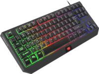 Natec Fury Hurricane TKL RGB USB Gaming Billentyűzet HU - Fekete
