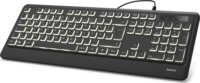 Hama KC-550 USB Billentyűzet (CZ/SK) - Fekete