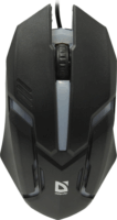 Defender Cyber MB-560L USB Gaming Egér - Fekete