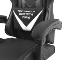 Fury Avenger L Gamer szék - Fekete/Fehér