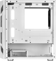 SilverStone FARA H1M Edzett üveg Számítógépház - Fehér