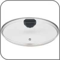 Tefal B5673253 Simply Clean 24cm Pároló serpenyő fedéllel - Fekete