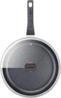 Tefal B5673253 Simply Clean 24cm Pároló serpenyő fedéllel - Fekete
