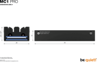 Be Quiet! MC1 Pro M.2 SSD hűtő