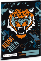 Ars Una Roar of the Tiger 32 lapos A5 2.osztályos vonalas füzet