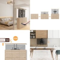 Maclean MC-866 37 "- 65" LCD TV tartó Padló állvány - Fekete