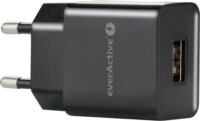 EverActive SC-100B Hálózati USB-töltő (5V / 1A) - Fekete