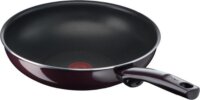 Tefal D5221983 Resist Intense 28cm Wok serpenyő - Bordó