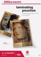 Office Depot 2x75 mikron A4 lamináló fólia (100 db / csomag)