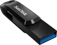 Sandisk 128GB Ultra Dual Drive Go USB 3.1 Pendrive - Fekete