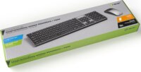 Tracer RF Nano Vezeték nélküli Billentyűzet + Egér US - Fekete/Szürke