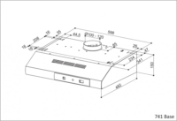Faber TR 741 BASE W A60 Páraelszívó