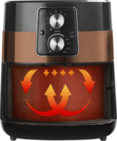 Bestron AAF7003CO PrepAir Forrólevegős fritőz- Réz