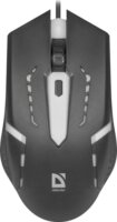 Defender MB-601 USB Gaming Egér - Fekete