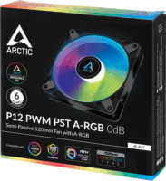 Arctic P12 PWM PST A-RGB 0dB 120mm rendszerhűtő